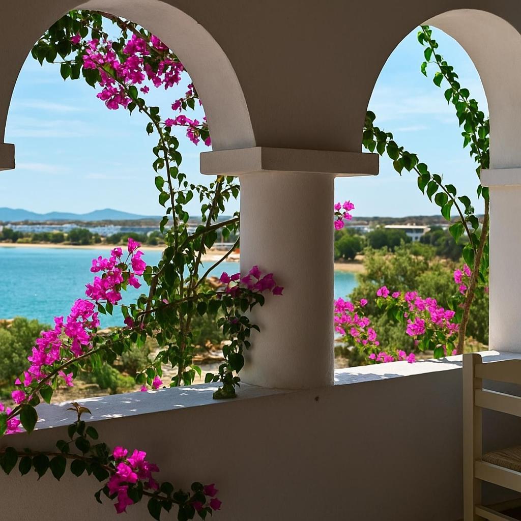 Beachfront Bocamviglies Rooms - Naoussa Bespoke View 外观 照片
